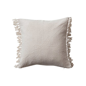 Cream Cotton Pillow