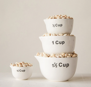 Stoneware Measuring Cups